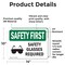 Signmission 10 in Height, 14 in Width, Vinyl Decal, Rectangle OS-2PACK-SF-D-1014-L-10937 - alternate 3